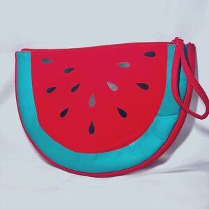 Next Wristlet Storage Bag-Watermelon-Cosmetics, Kids Crayons-Multi Use-Plastic